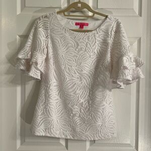Beautiful white Lilly Pulitzer shirt